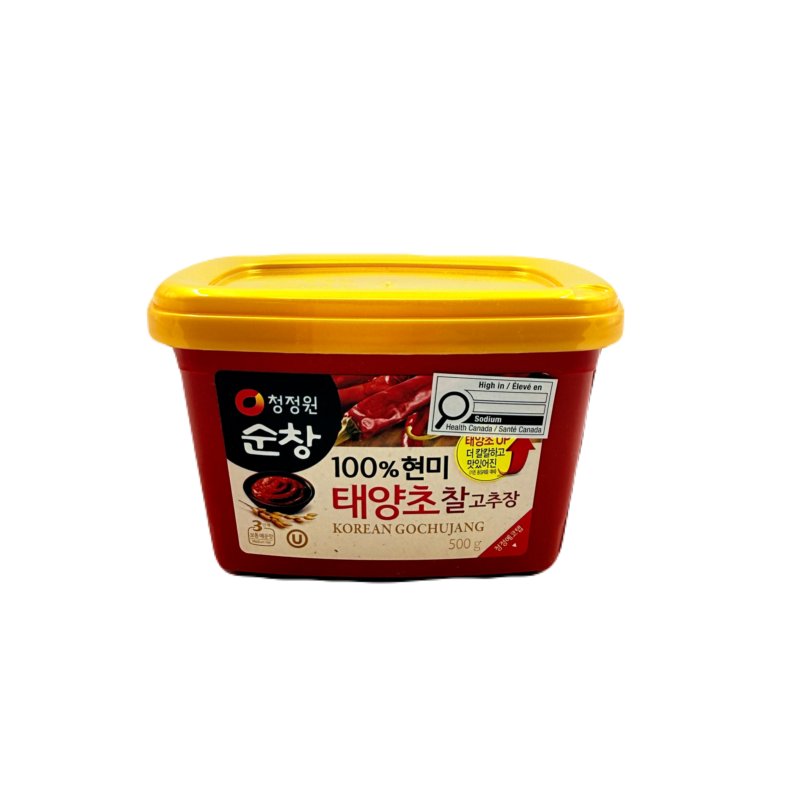 DS RED PEPPER PASTE:BROWN RICE (500G*20) 청정원 현미 태양초 찰 고추장